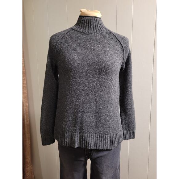 Banana Republic - XXS Women's Mock Neck Grey Sweater - Picture 3 of 9